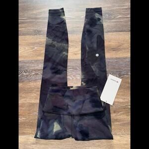 Lululemon Wunder Train High Rise 28” Ink Islands Burnside Multi Size 2 NWT
